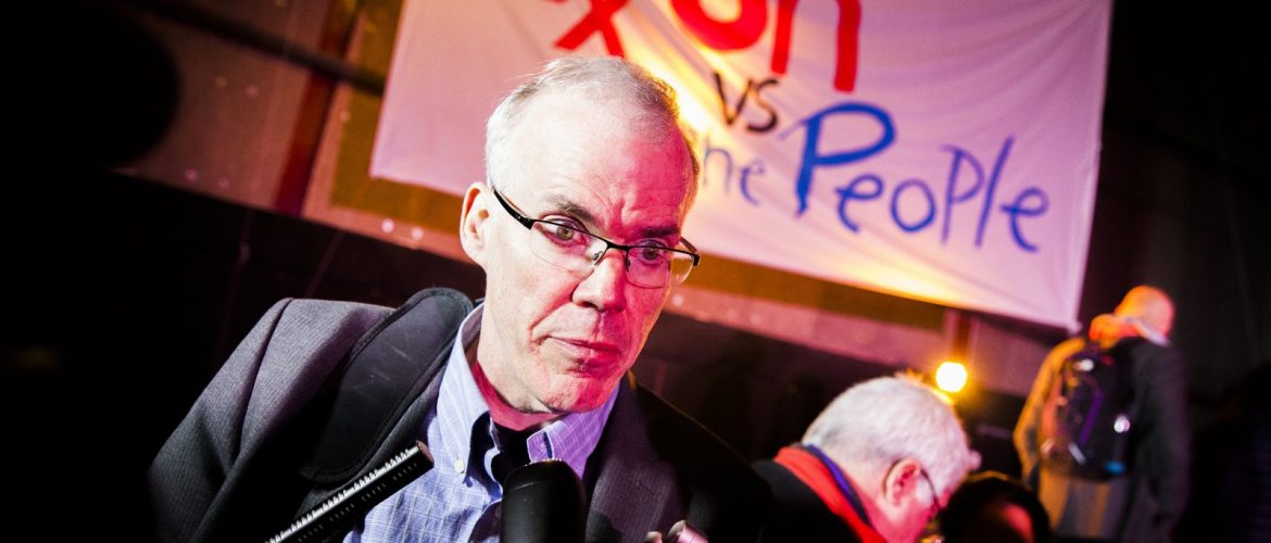 Bill McKibben Exxon vs People Trial COP21