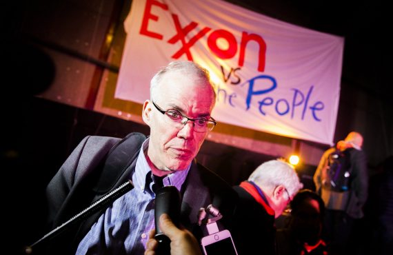 Bill McKibben Exxon vs People Trial COP21